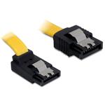 Delock Cable SATA 20cm up/straight metal yellow