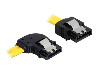 DeLOCK Cable SATA - Kabel SATA - Serial ATA 150/300 - SATA (F) do SATA (F) - 30 cm - opatřený západ 82492