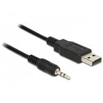 Delock Cable USB TTL male > 2.5 mm 3 pin stereo jack male 1.8 m (3.3 V ) 83789