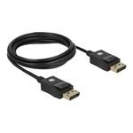 DeLOCK Coaxial - Kabel obrazovky - DisplayPort (M) do DisplayPort (M) - DisplayPort 1.4 - 2 m - pod 85301