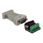 DeLock Converter 1 x Serial RS-232 DB9 female to 1 x Serial RS-422/485 DB9 male with ESD protection 62920