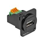 DELOCK, D-Type Module USB 2.0 Type-A female to t 86734