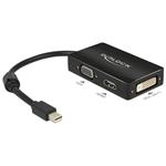 DeLOCK Delock Adapter mini Displayport 1.1 male > VGA / HDMI / DVI female Passive - Nástroj pro pře 62631