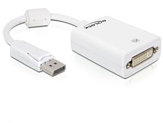 DeLOCK Displayport to DVI Adapter - Adaptér DisplayPort - DisplayPort (M) do DVI-I (F) - 12.5 cm 61765