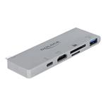 DeLOCK Docking Station with 4K and PD 3.0 - Retail Box - dokovací stanice - USB-C / Thunderbolt 3 - 87745