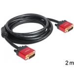 Delock DVI 24+1 1.3b kabel 1,8 metru samec/samec 84345