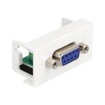 DELOCK, Easy 45 Modul D-Sub 9 Pin Buchse zu 6 Pi 81348