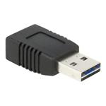 DeLOCK Easy - USB adaptér - USB (M) do USB (pouze napájení) (F) - USB 2.0 - černá 65965