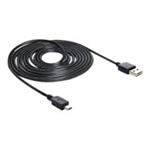 DeLOCK EASY-USB - Kabel USB - mini-USB typ B (M) do USB (M) - 3 m - černá 83364