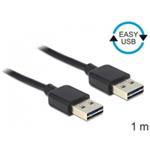 DeLOCK EASY-USB - Kabel USB - USB (M) do USB (M) - USB 2.0 - 1 m - černá 83460