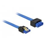 Delock Extension cable SATA 6 Gb/s receptacle straight > SATA plug straight 100 cm blue latchtype 84975