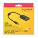 DeLOCK - Externí video adaptér - VL100 - USB-C - HDMI - tmavě šedá - maloobchod 62988