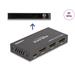 Delock HDMI Switch 2 x vstupní porty HDMI na 1 x výstupní port HDMI, 8K 60 Hz 18607