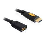 DeLOCK High Speed HDMI with Ethernet - HDMI s prodlužovacím kabelem Ethernet - HDMI (M) do HDMI (F) 83081