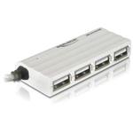 DeLock HUB USB 2.0 - Rozbočovač - 4 x USB 2.0 - desktop 87445