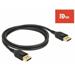 DeLOCK - Kabel DisplayPort - DisplayPort (M) do DisplayPort (M) - DisplayPort 1.4 - 1 m - podpora 8 85658