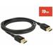 DeLOCK - Kabel DisplayPort - DisplayPort (M) do DisplayPort (M) - DisplayPort 1.4 - 2 m - podpora 8 85660