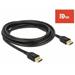 DeLOCK - Kabel DisplayPort - DisplayPort (M) do DisplayPort (M) - DisplayPort 1.4 - 3 m - podpora 8 85661