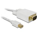 DeLOCK - Kabel DisplayPort - Mini DisplayPort (M) do HD-15 (VGA) (M) - 1 m 82639