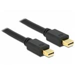 DeLOCK - Kabel DisplayPort - Mini DisplayPort (M) do Mini DisplayPort (M) - 1.5 m - černá 83474