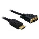 DeLOCK - Kabel DVI - DisplayPort (M) do DVI-D (M) - 1 m - křídlové šrouby 82590