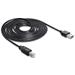 Delock Kabel EASY-USB 2.0 Typ-A samec > USB 2.0 Typ-B samec 5 m černý 85553