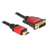 Delock Kabel High Speed HDMI – HDMI A samec > DVI samec 2 m 84342