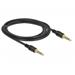 Delock Kabel Stereo Jack 3,5 mm 4 pin samec > samec 2 m černý 85598