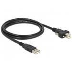 Delock kabel USB 2.0 typ A samec > USB 2.0 typ B samec se šroubky 1m 83594