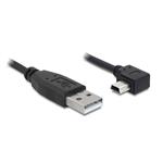 DeLOCK - Kabel USB - USB (M) do mini-USB typ B (M) - 50 cm - pravoúhlý konektor 82680