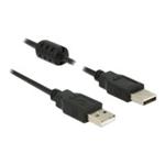 DeLOCK - Kabel USB - USB (M) do USB (M) - USB 2.0 - 1.5 m - černá 84889