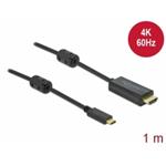 Delock Kabel z Active USB Type-C™ na HDMI, (DP Alt Mode) 4K 60 Hz 1 m 85969