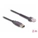 Delock Kabel z rozhraní RJ50 na USB 2.0 Typu-A ke čtečce čárových kódů, 2 m 90599