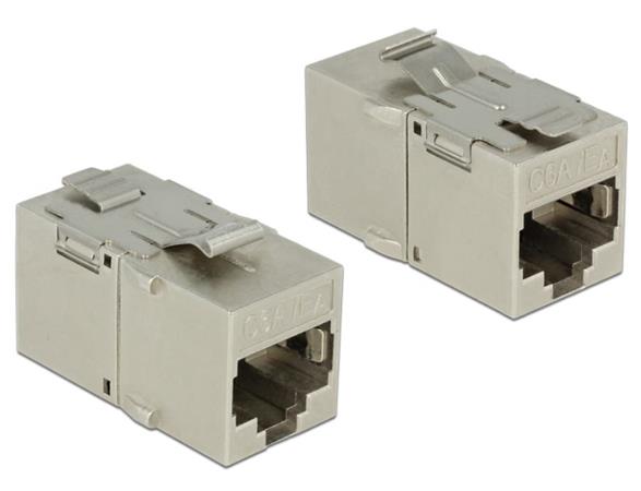 DeLOCK Keystone module - Modulární vložka (spojka) - RJ-45 - kov 86408