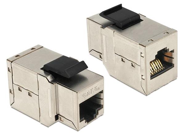 Delock Keystone Module RJ45 samice > RJ45 samice Cat.6, spojka 86166