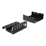 DELOCK, Keystone Patch Panel 6 Port black 43411