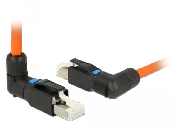 Delock Konektor RJ45 sestava Cat.6A pravoúhlý 86295