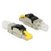 Delock Konektor RJ45 sestava Cat.8 kovový 86485