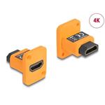 Delock Modul Typu D, ze zásuvky HDMI-A na zásuvku 4K, oranžový 88001