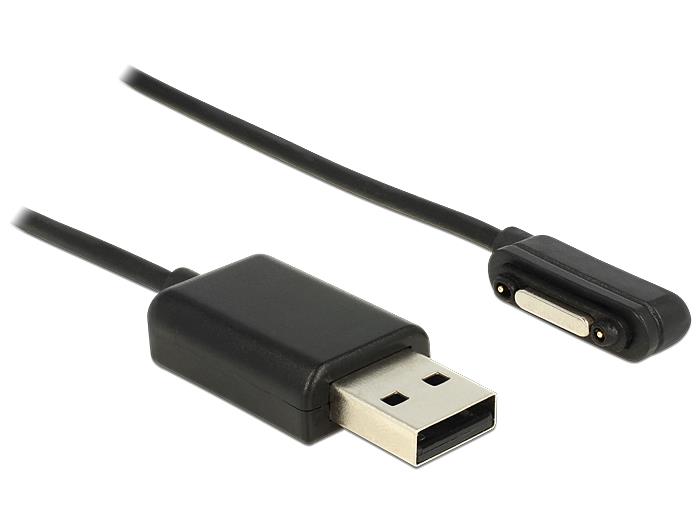 Delock Nabíjecí kabel USB samec > Sony magnetový konektor 1 m 83558