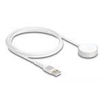 Delock Nabíjecí USB kabel pro hodinky Apple MFi, délky 1 m, bílý, magnetický 83006