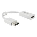 DeLOCK - Nástroj pro převod videa - DisplayPort - HDMI - bílá 63936