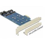 Delock PCI Express Karta > 2 x interní M.2 NGFF + low profile 89374