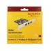 Delock PCI Express Karta > 3 x externí FireWire B + 1 x interní FireWire A 89864