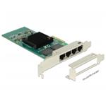 Delock PCI Express Karta > 4 x Gigabit LAN 89946