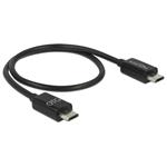 DeLOCK Power Sharing Cable - Kabel USB - Micro USB typ B (M) do Micro USB typ B (M) - USB 2.0 OTG - 83570