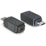 DeLock redukcia micro USB B samec na USB mini 5pin samica