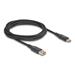 Delock Rychlonabíjecí kabel USB 2.0 ze zástrčkového rozhraní USB Type-C™ + USB Typ-A na zástrčkové rozhraní USB Ty 88137