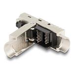 Delock - Síťový konektor - RJ-45 (M) do LSA - CAT 6a - cable gland 87988