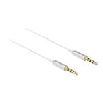 DELOCK, Stereo Jack Cable 3.5 mm 4 pin male to m 66073